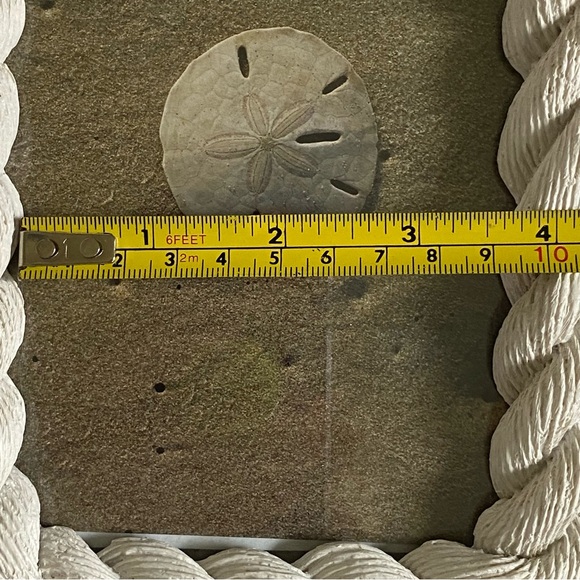 Rope Frame Sheffield Home Nautical Resin White Twisted 4 X 6 Photo Beach EUC - Picture 11 of 16